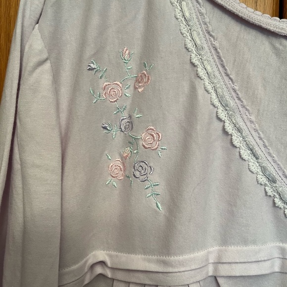 Women’s Long Night Gown NWT Color is Lilac - Picture 3 of 8